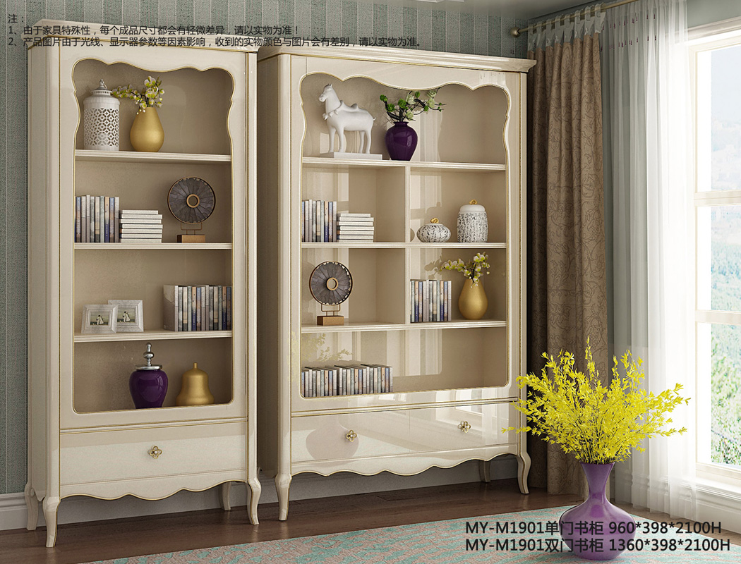 MY-M1901單門書柜雙門書柜