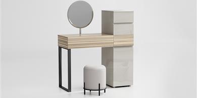 SH-A3001妝臺+SH-B2201妝凳