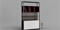 ZQ-B2001三門(mén)書(shū)柜