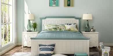 ET-M1801青少年床（1.2米）+ET-M1801青少年床頭柜