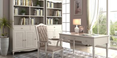 SH-M1601書桌  SH-M1601辦公椅  SH-M1601三門書柜  SH-M1601二門書柜 （正面）