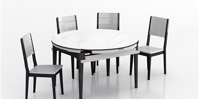 SH-S3002餐桌+SH-S3002餐椅（開啟）